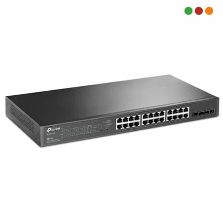 Switch | 24p | Giga | PoE | 4xSFP | SG2428p | TP-LINK - 2