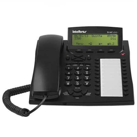 zzTelefonia | TI 4245 - Telefono Int. Impacta Negro Intelbras - 2