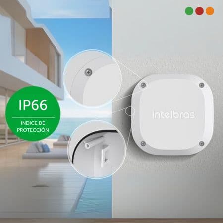 CAMARA Herramientas | Caja 12,5 x 12,3 x 6 cm | EXTERIOR BLANCA | VBOX 1100 E Intelbras - 4