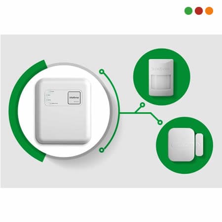 Cerca Electrica | Central de Cerca ELC 6012 NET / APP / 1 Control | Intelbras - 4