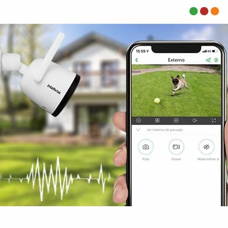 Nuevo - CAMERA DE VIDEO WIFI FHD IM5 SC C/MSD 32 GB WD Purple - 3