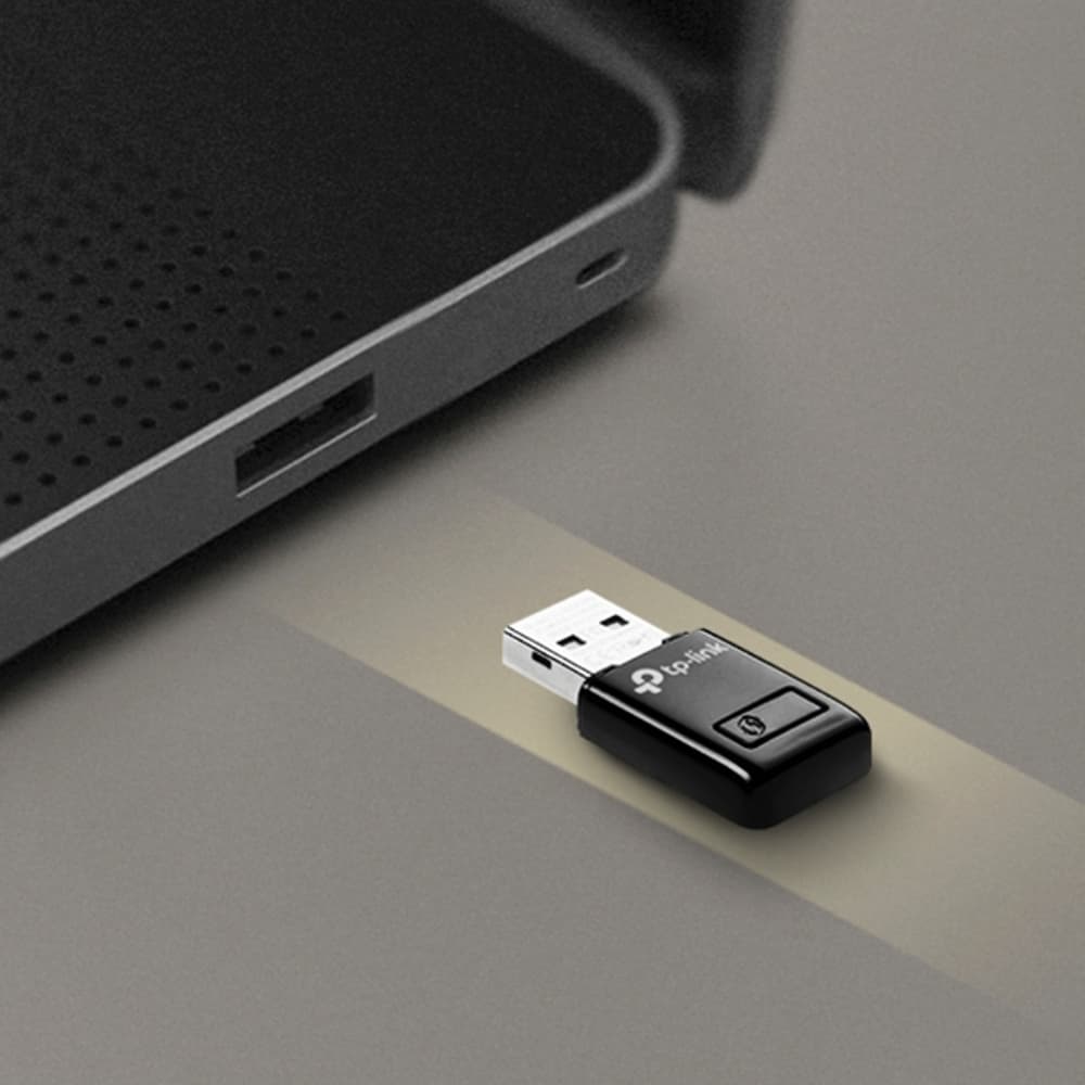 Mini Adaptador Usb Inalámbrico 300 Mbps - 3
