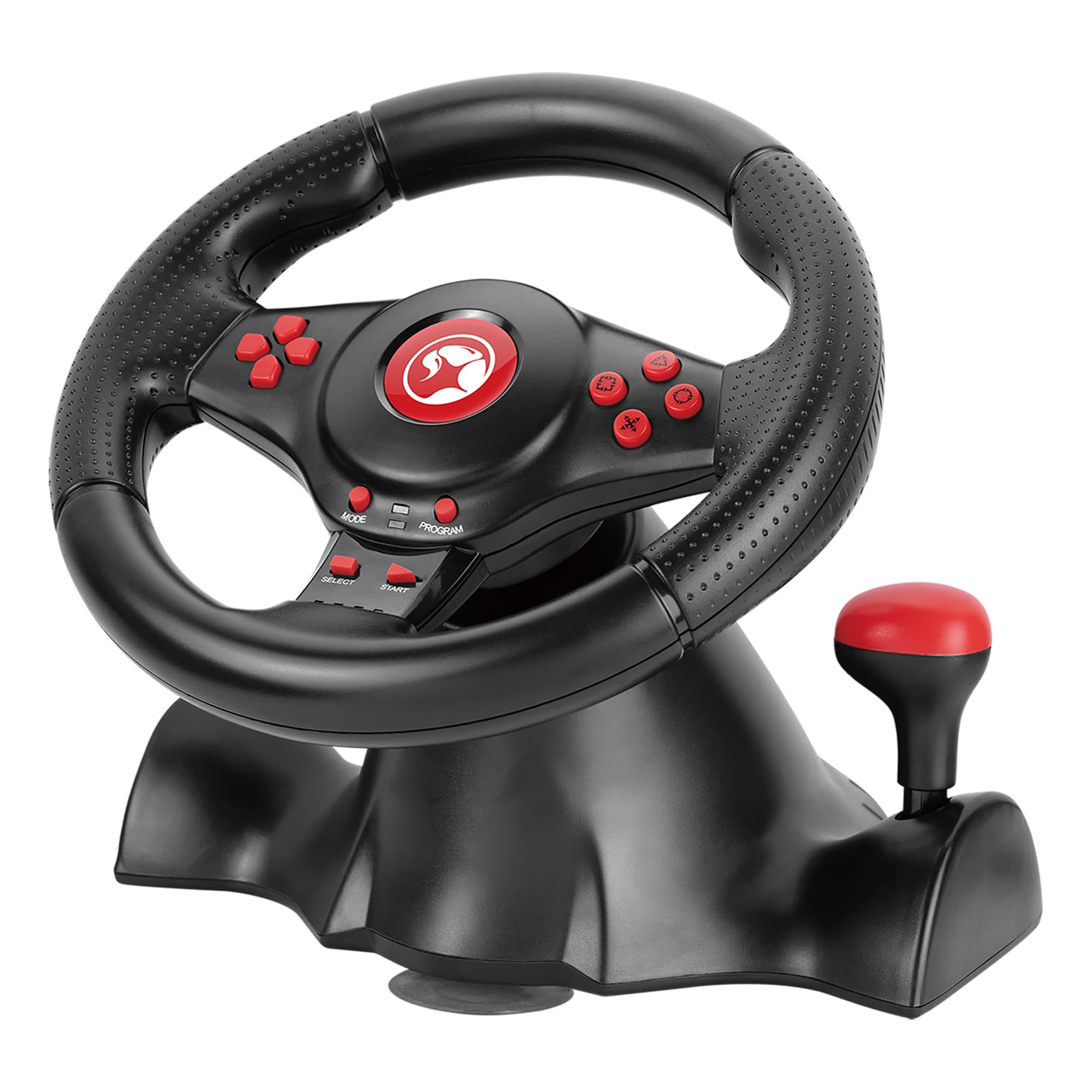 Volante Gaming Marvo Multiplataforma 180º Vibración - 2
