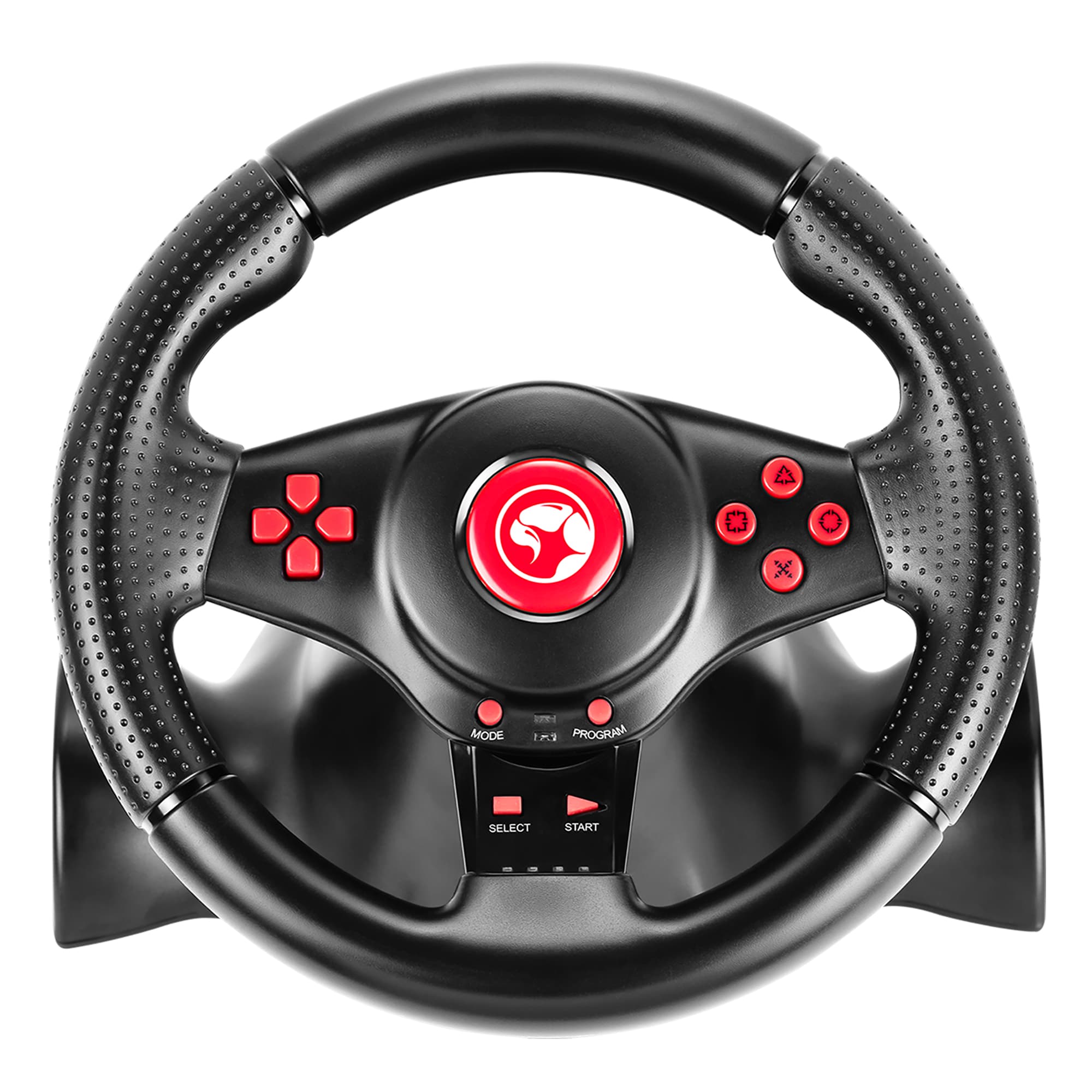Volante Gaming Marvo Multiplataforma 180º Vibración - 3