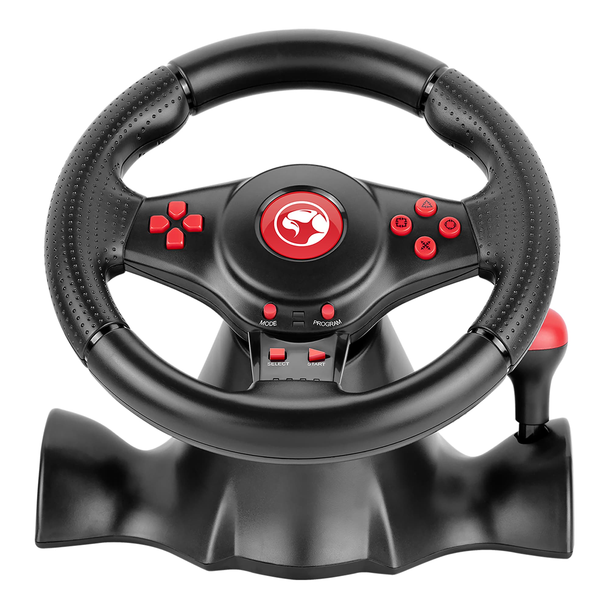Volante Gaming Marvo Multiplataforma 180º Vibración - 4
