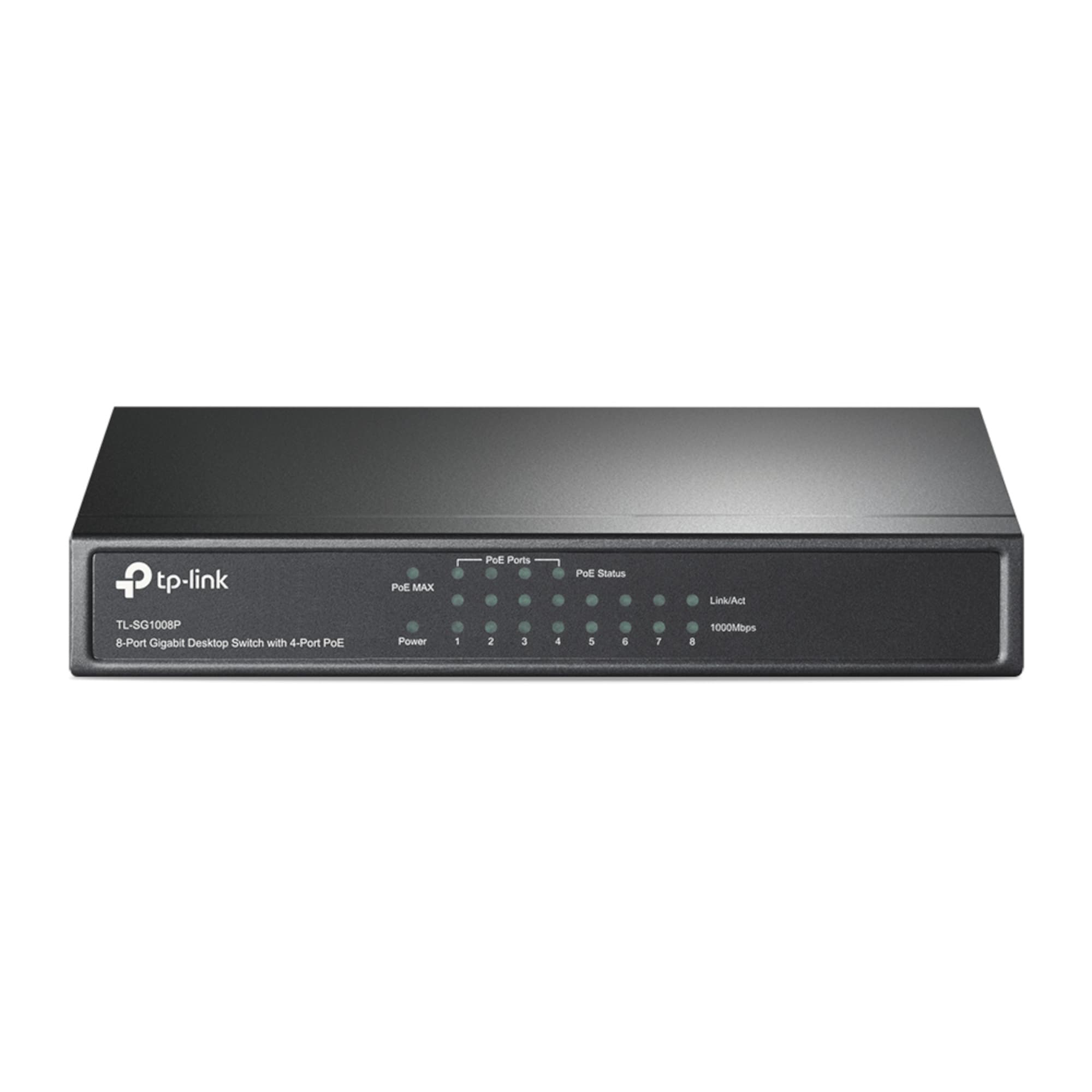 Switch Tp-Link Tl-sg1008lp 8 Puertos 10/100/1000 4 PoE - 3