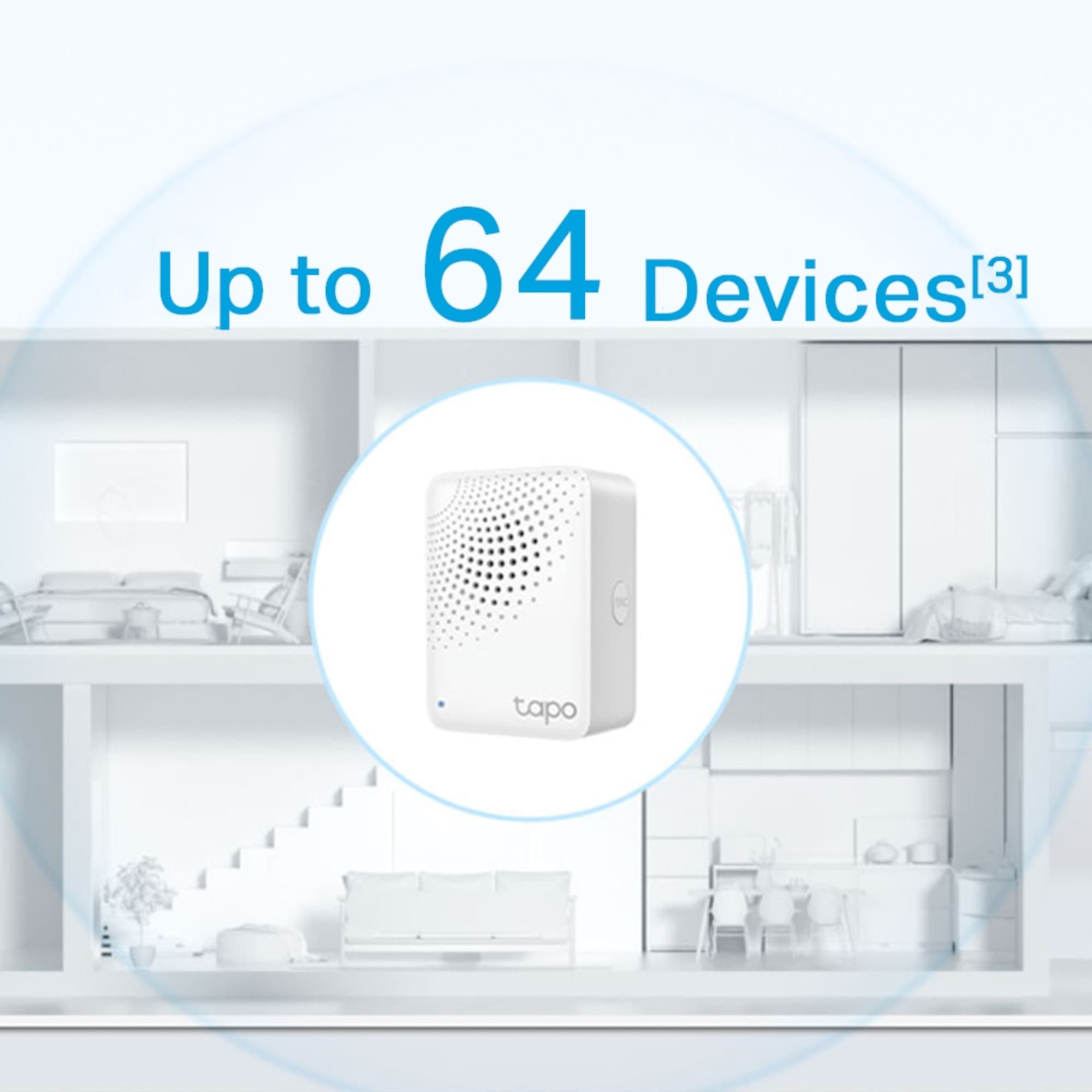 Hub Inteligente Alarma Tp-Link Tapo H100 64 Dispositivos - 3