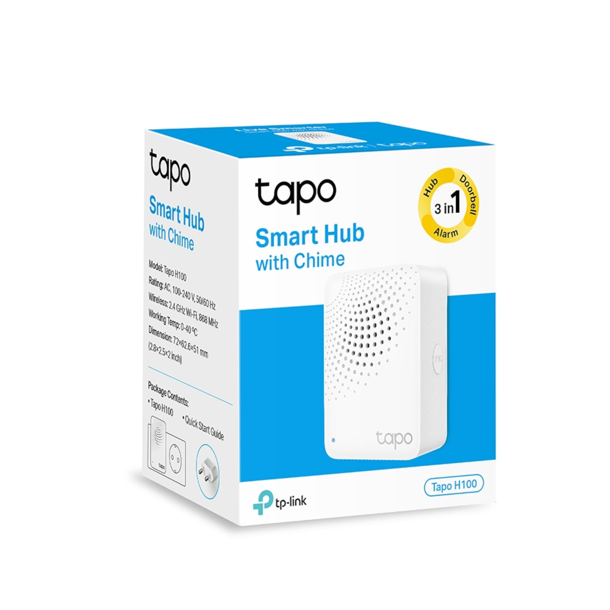 Hub Inteligente Alarma Tp-Link Tapo H100 64 Dispositivos - 4