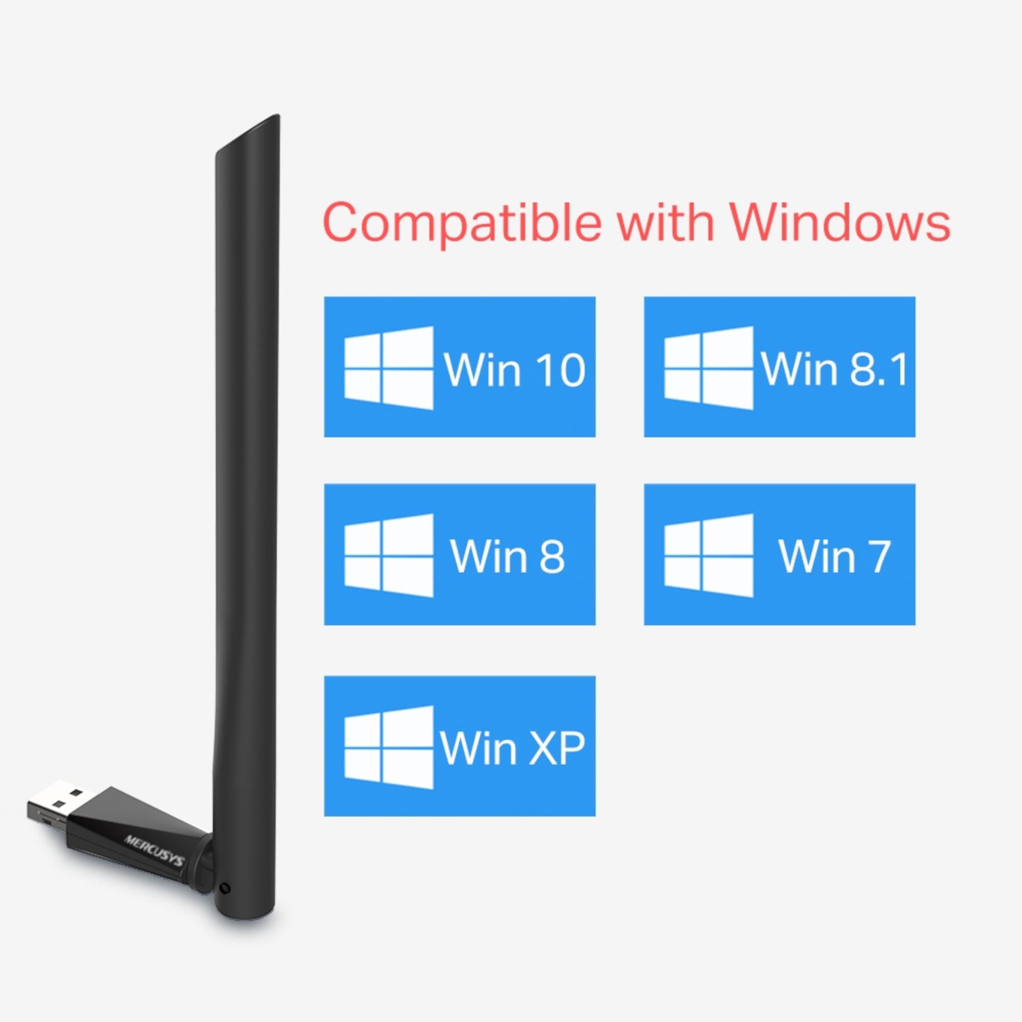 Adaptador Wi-Fi Usb Mercusys Ac650 Alta Ganancia - 4