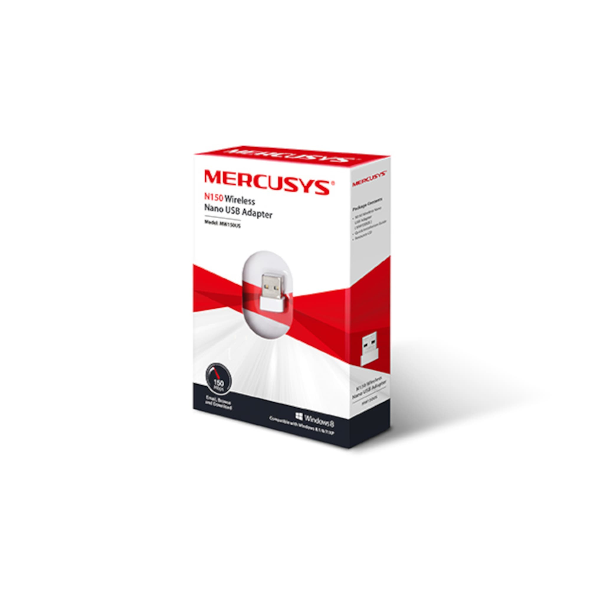 Mini Adaptador Wi-Fi Usb Mercusys Mw150us 150mbps - 2