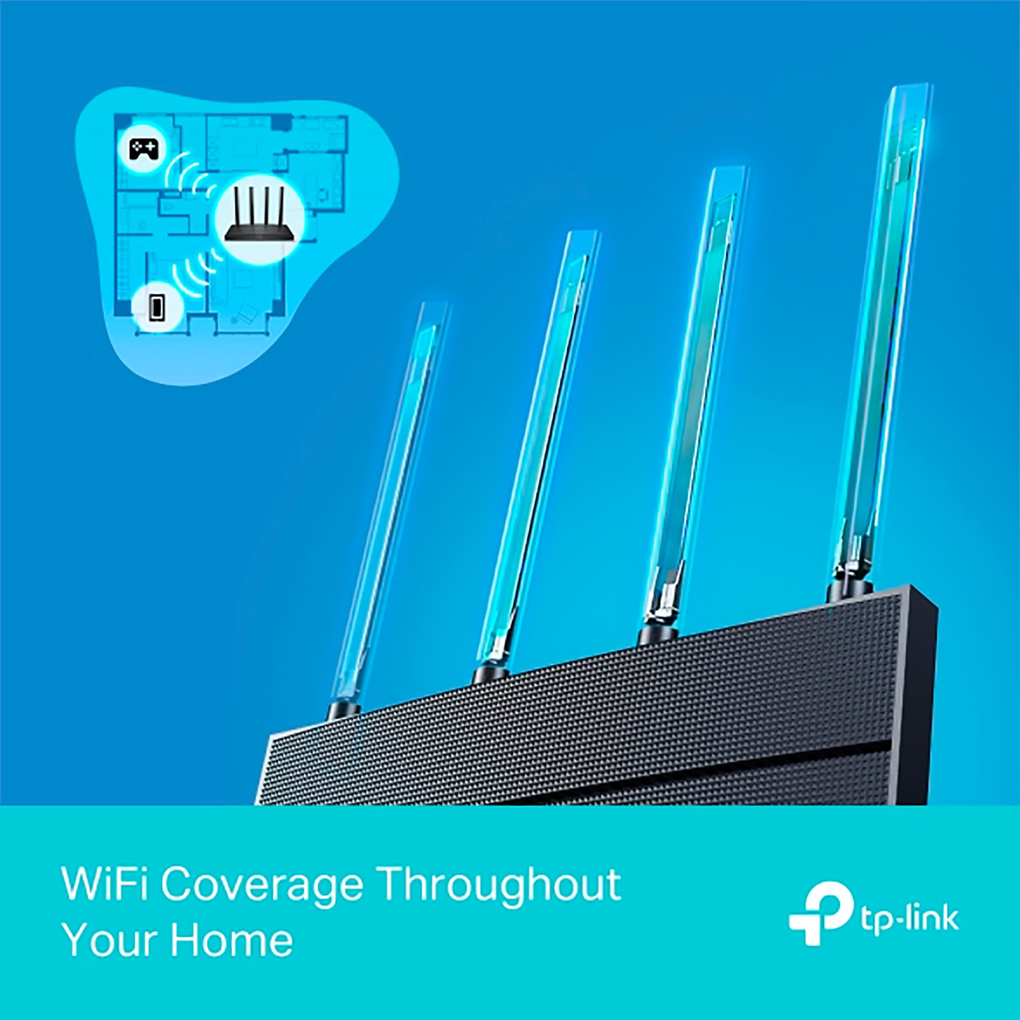 Router Inalámbrico Tp-Link Archer Ax12 2,4ghz/5ghz Ax1500 - 5