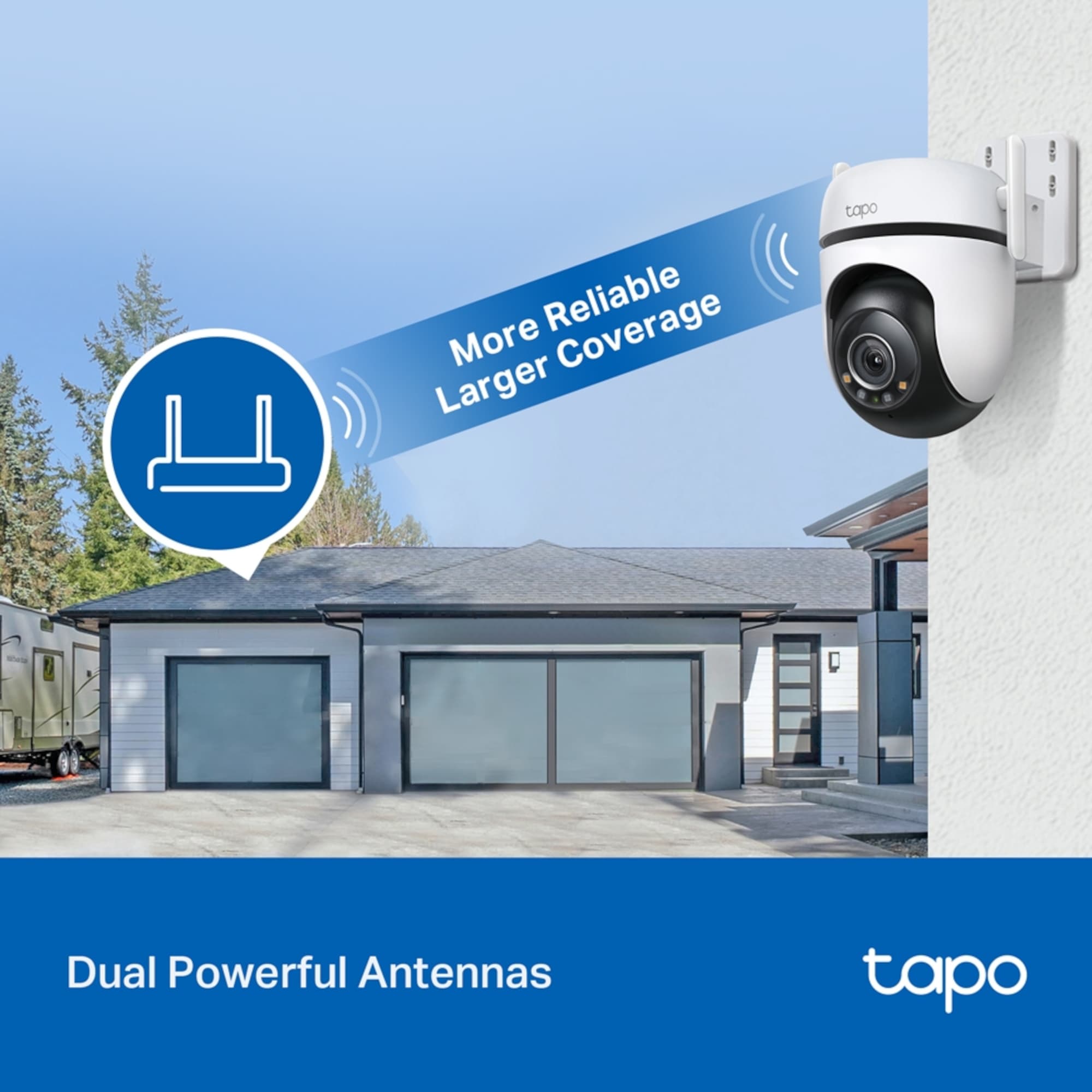 Cámara De Seguridad Tp-Link Tapo C520ws Exterior Visión Nocturna 2K 360° - 7