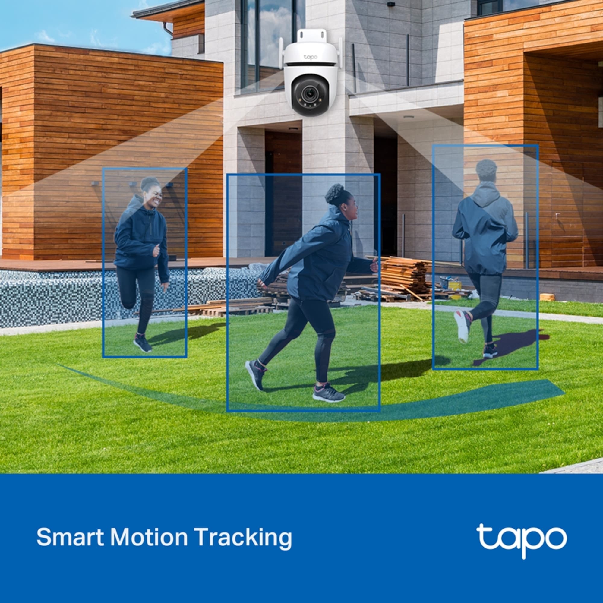 Cámara De Seguridad Tp-Link Tapo C520ws Exterior Visión Nocturna 2K 360° - 8