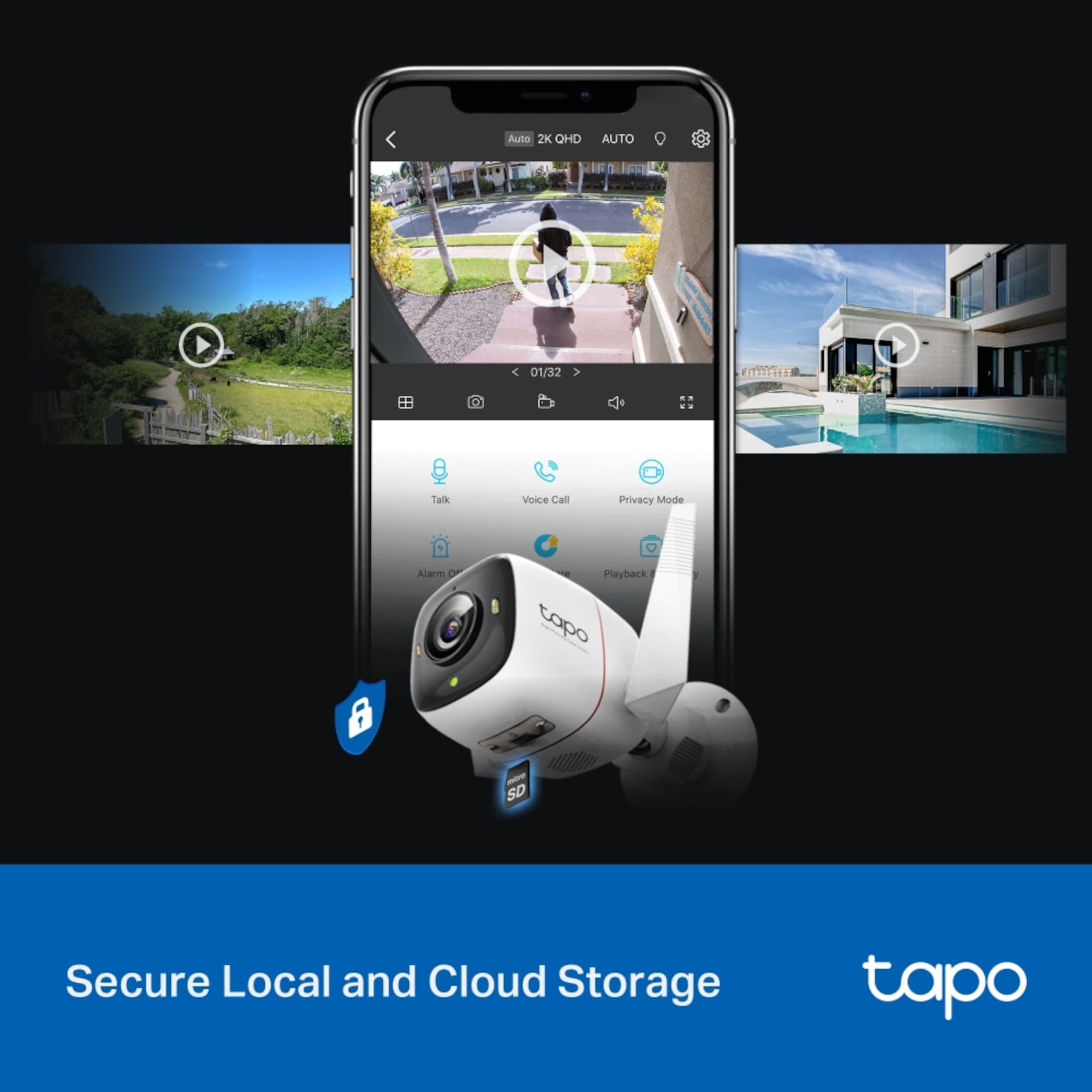 Cámara De Seguridad Tp-Link Tapo C325wb Exterior Visión Nocturna 2K QHD - 5
