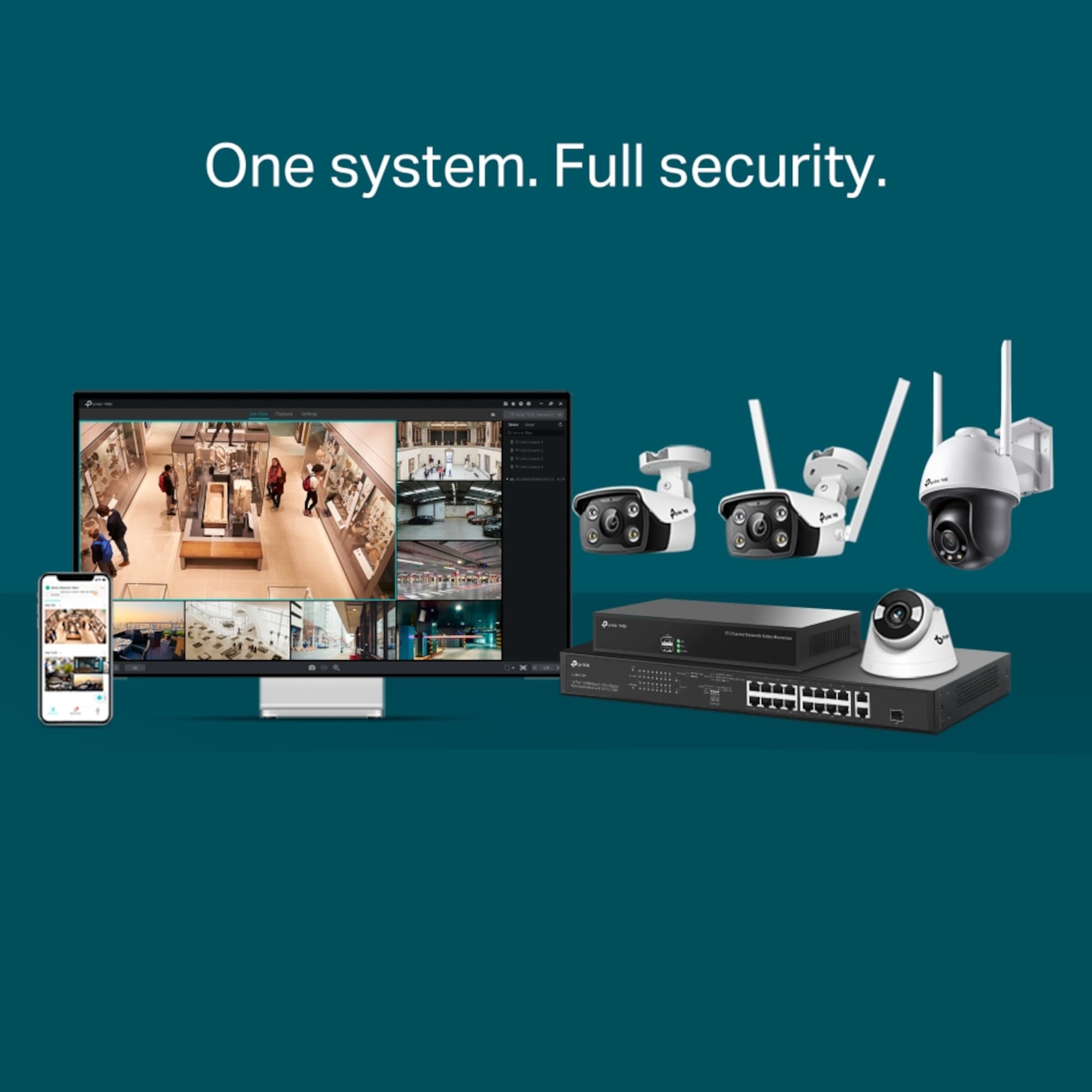 Cámara Seguridad Ext Tp-Link Vigi C340 Wi-Fi Color Ip67 Día Noche 2K 4mp - 5