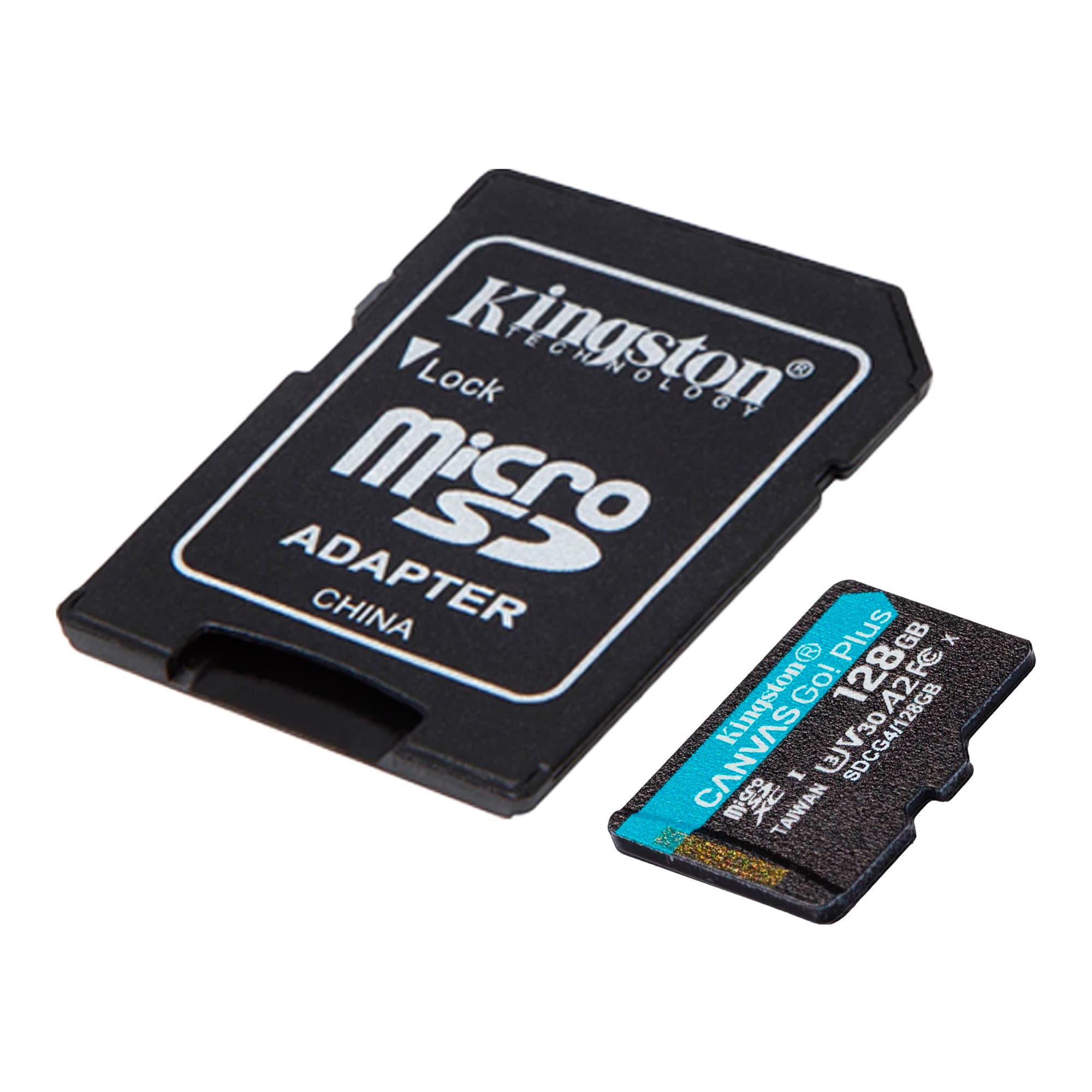 Memoria Micro Sd Kingston 128gb Con Adaptador Sd - 2