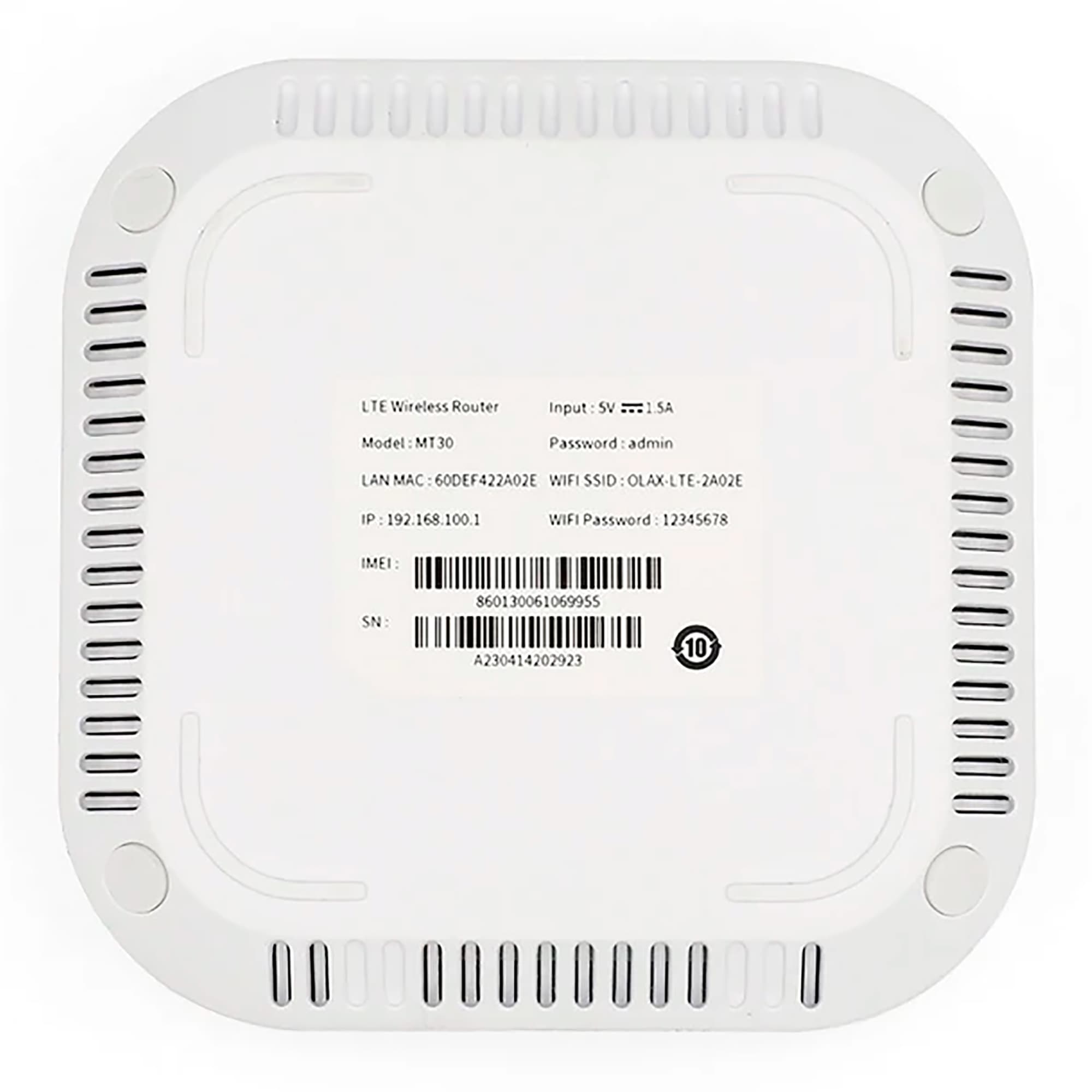Router Portátil Olax Mt30 4G 150mbps 2,4ghz Rj45 4000mah - 4