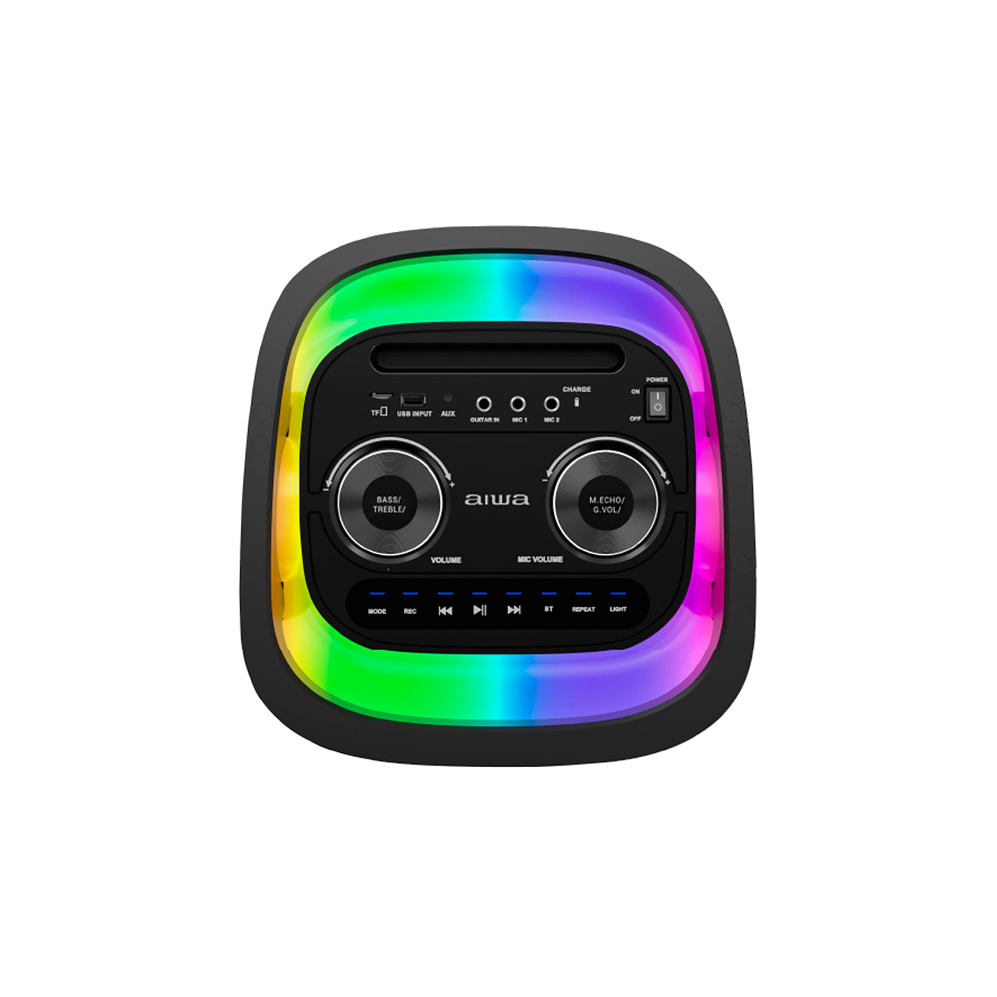 Parlante Bt Aiwa Awpoh5d 800w Pmpo Iluminación Led - 3