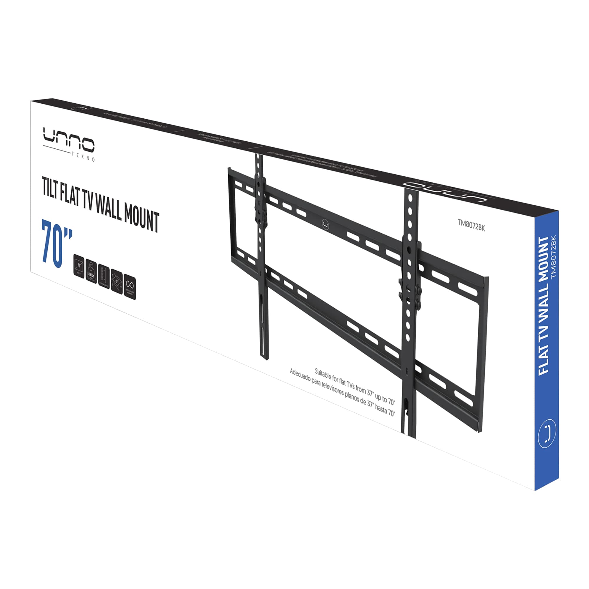 Soporte Para Tv De Pared Unno Tm8072bk 37''-70'' - 3
