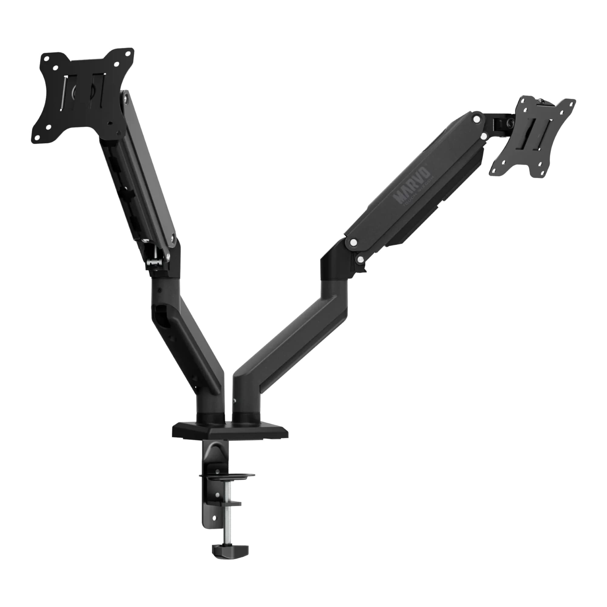 Soporte Flexible Marvo Hz-22b Para 2 Monitores 15'' a 32'' - 2