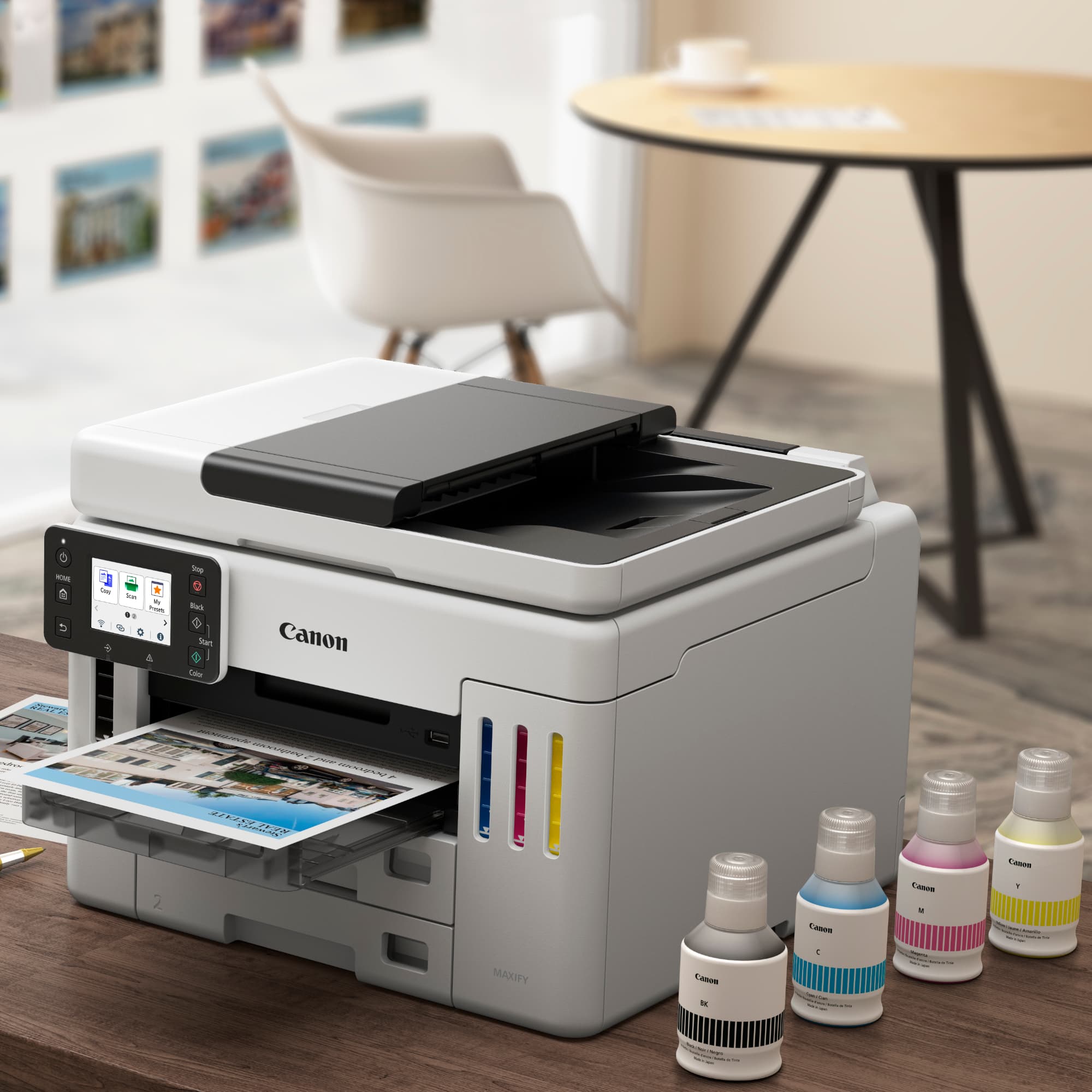 Impresora Multifunción Canon GX7110 WiFi Inyección A Tinta - 6