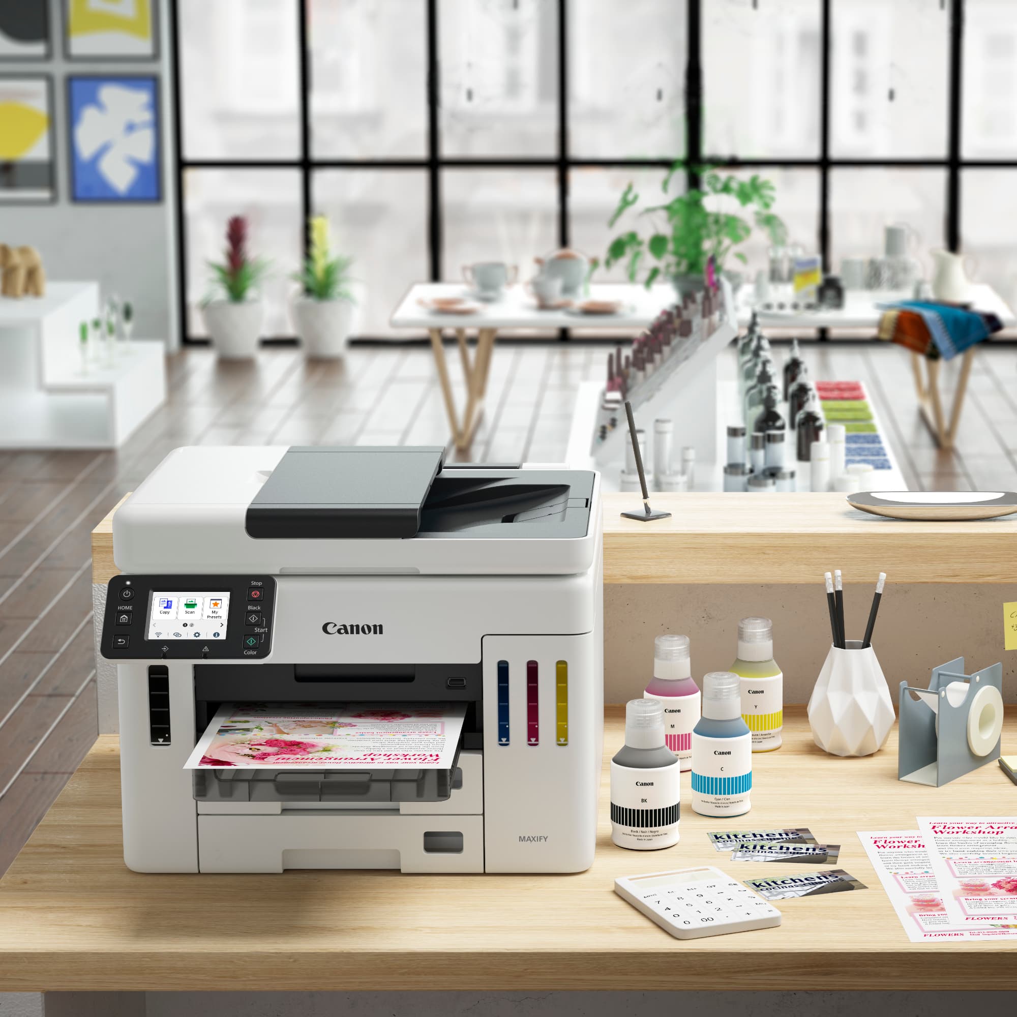 Impresora Multifunción Canon GX7110 WiFi Inyección A Tinta - 7