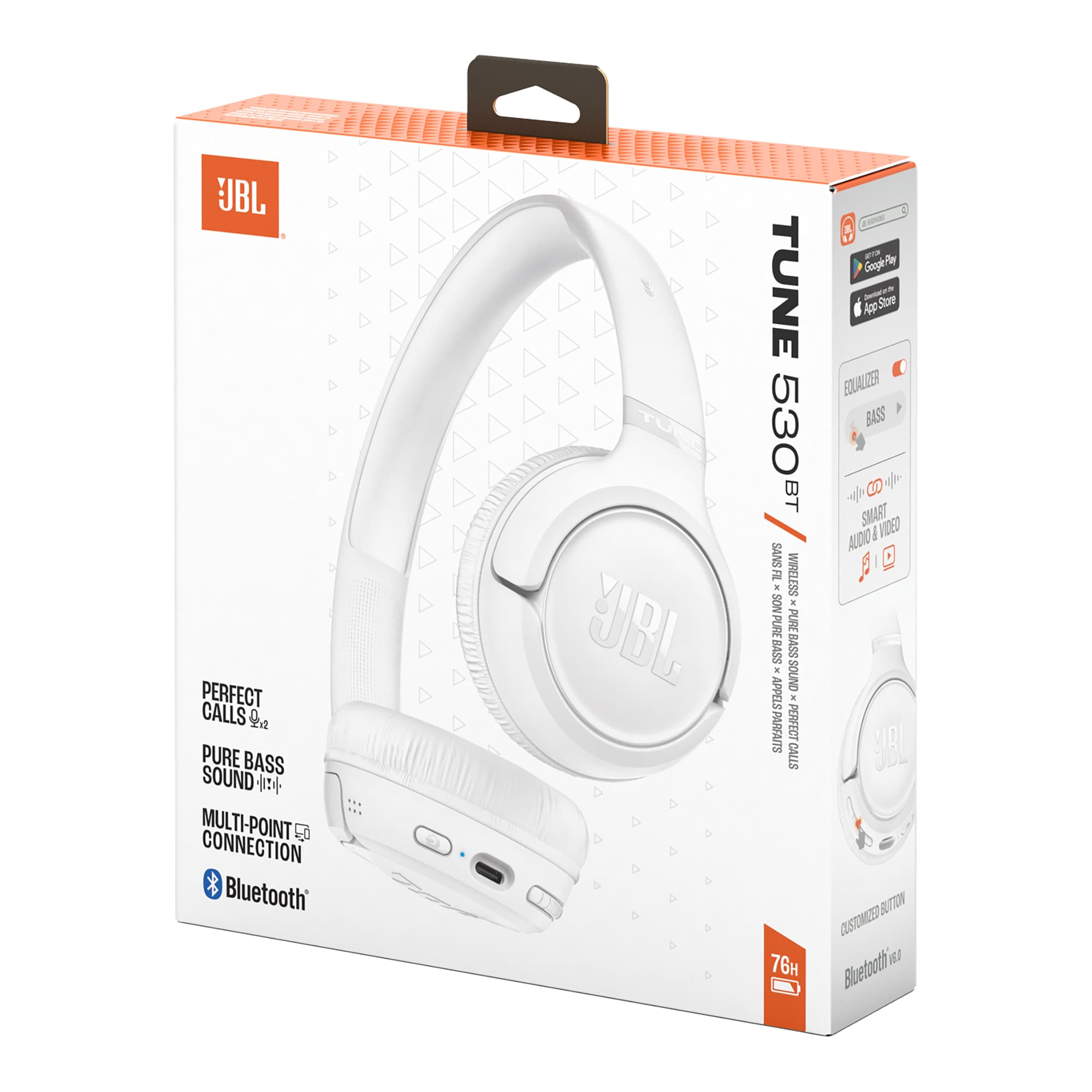 Auriculares Inalámbricos Bluetooth Jbl Tune 530bt 33mm - 10
