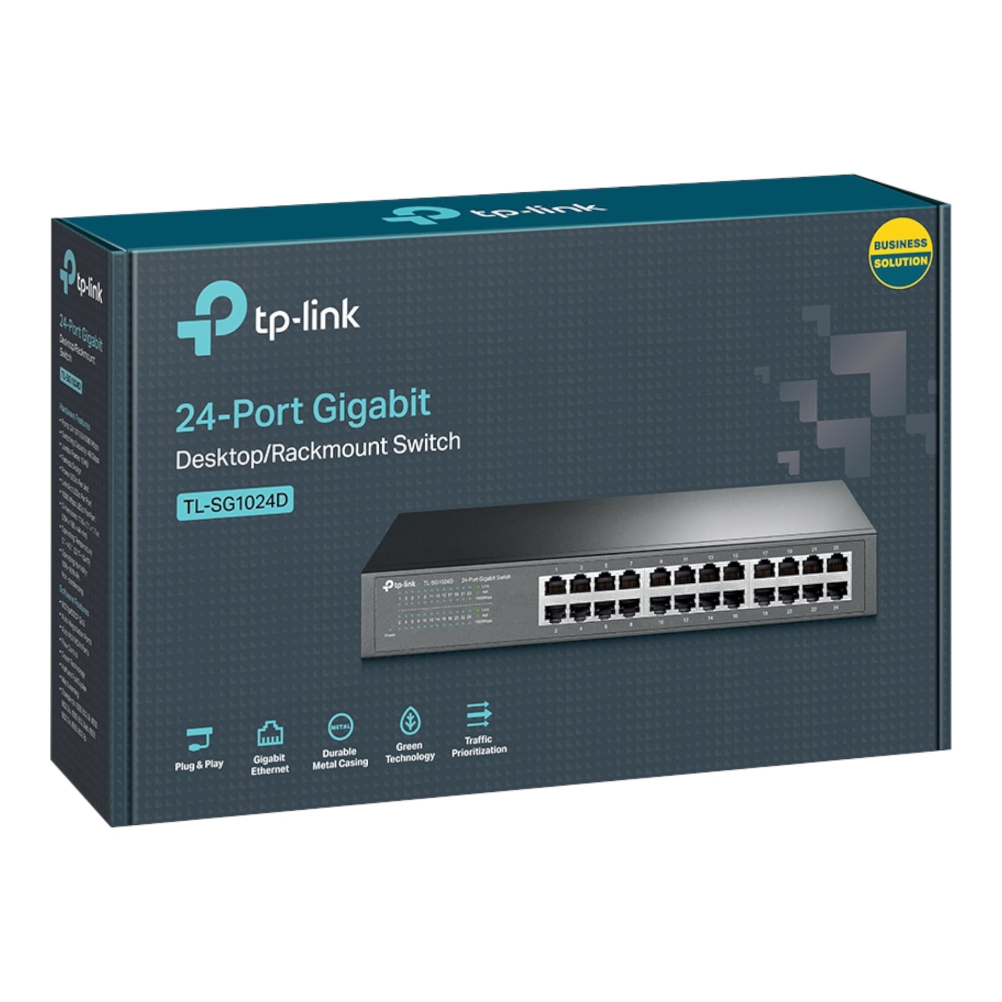 Switch TP-Link TL-SG1024D 24 Puertos Gigabit - 4