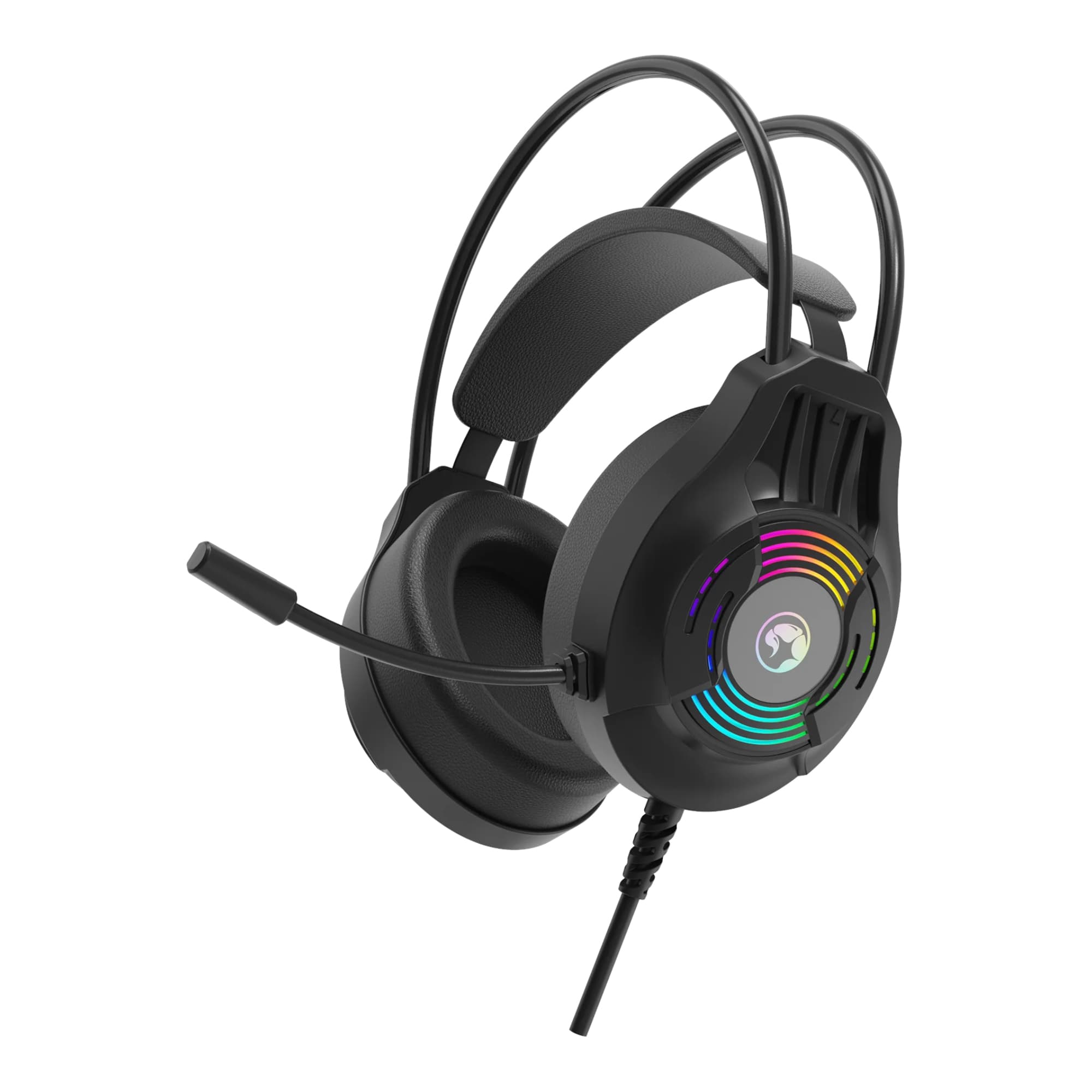 Auriculares Gaming Marvo H8326 Akari 30 RGB USB 3,5mm - 6