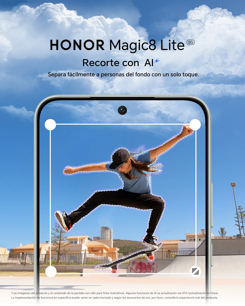 HONOR MAGIC8 LITE 8GB+256GB DUAL CARD OM US - GOLD - 2