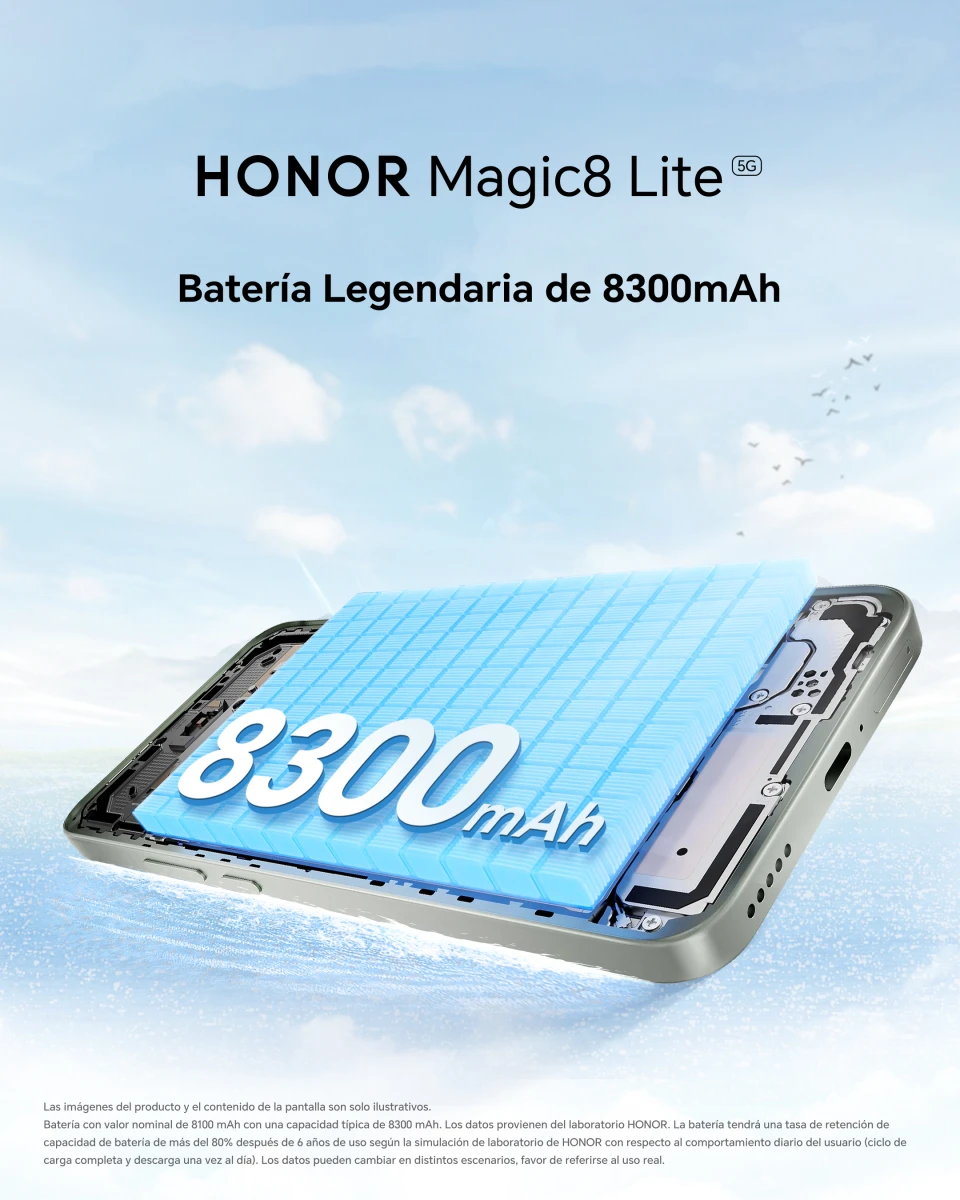 HONOR MAGIC8 LITE 8GB+256GB DUAL CARD OM US - GOLD - 4
