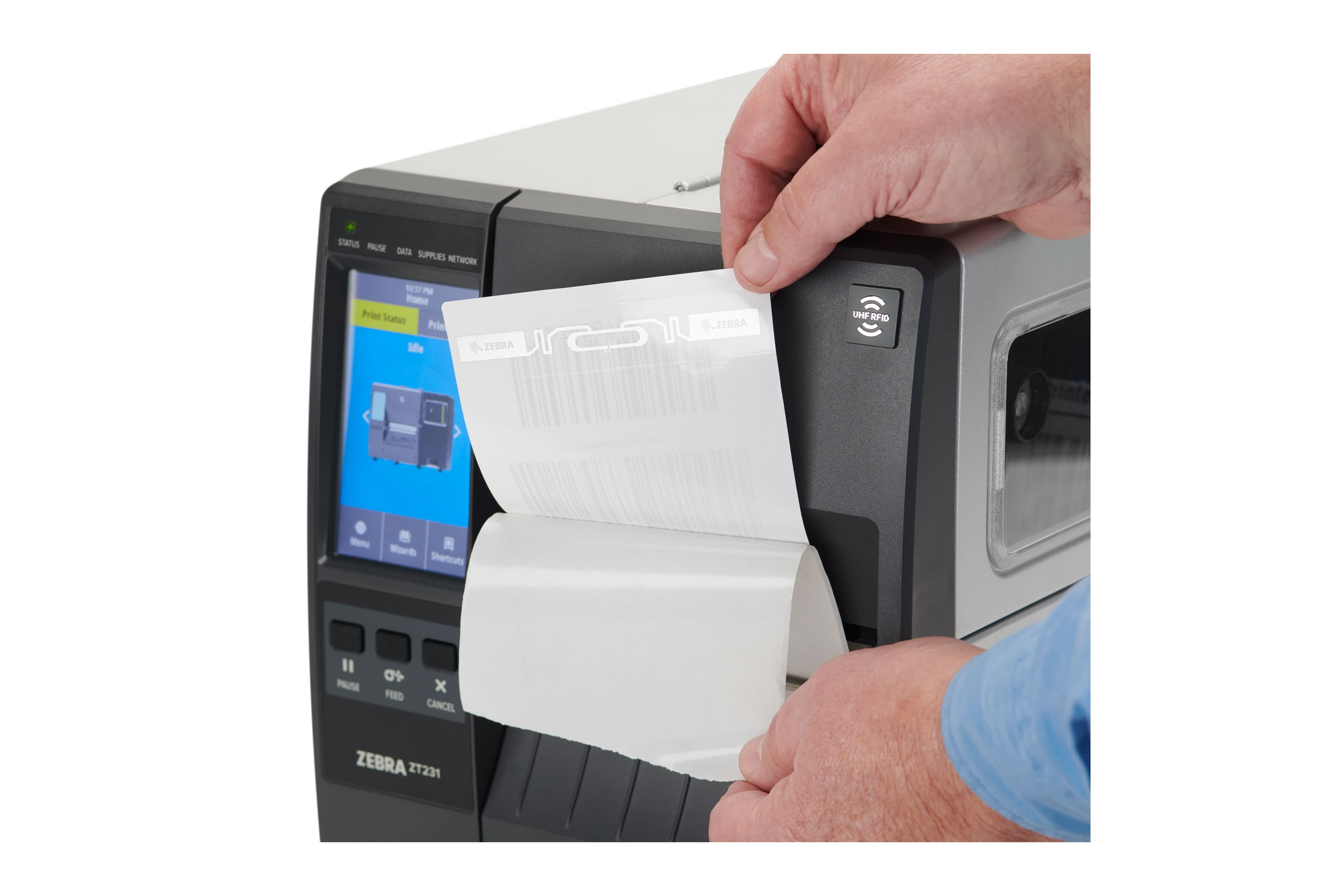Impresora industrial ZEBRA ZT231 de TRANSFERENCIA TERMICA USB, SERIAL, ETHERNET & BLUETOOTH - 3